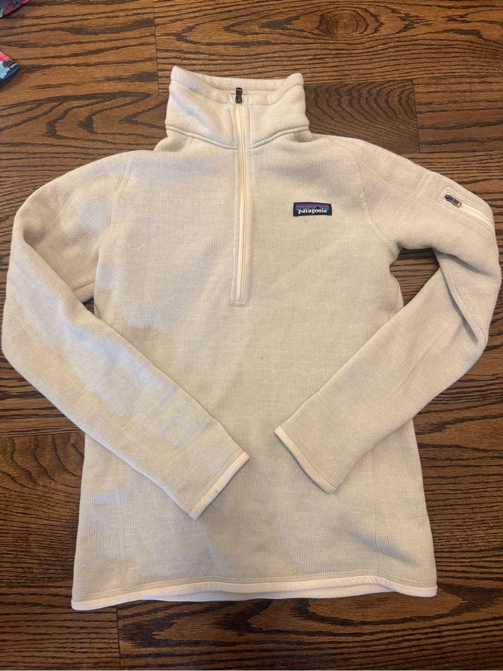 Patagonia Light Cream Half-Zip Pullover